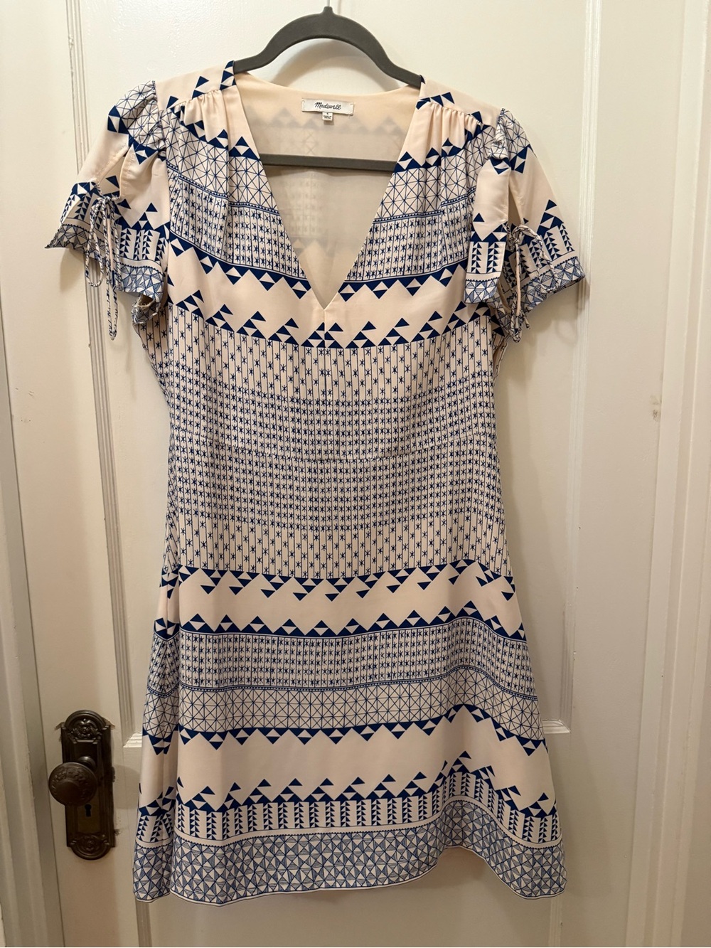 Madewell Poppy Dress in Ionian Tile